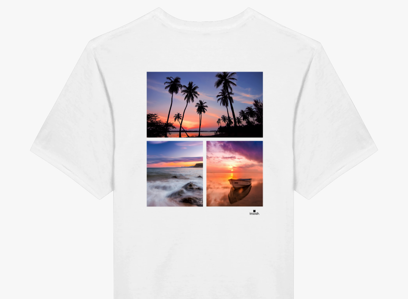 T-shirt D dream sérénité blanc