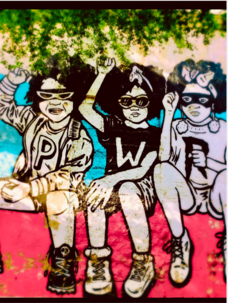 T-shirt  street art léa